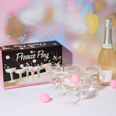How to play prosecco pong - Talking Tables UK Public