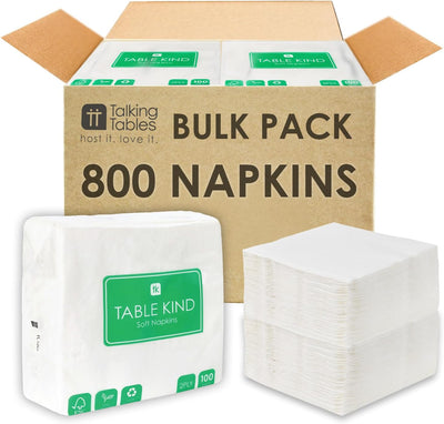 Table Kind Bulk Pack of 800 Paper Napkins