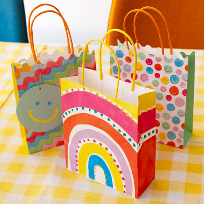 Happy Face Gift Tags – 8 Pack