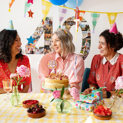 Gingham Organic Cotton Bunting - 3m