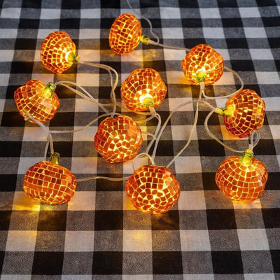 Pumpkin Disco String Lights - 1.6m