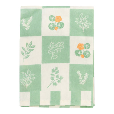Herb Fabric Tea Towels - 2 Pack