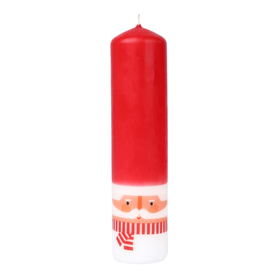 Santa Christmas Advent Candle - 20cm