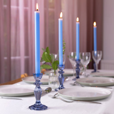 Blue Dinner Candle