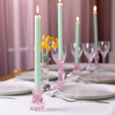 Sage Green Dinner Candle