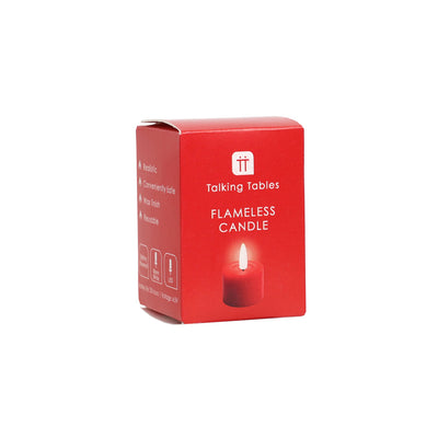 Red Flameless LED Tealight Candle