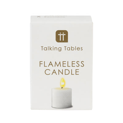 Flameless LED Tealight Candle - White