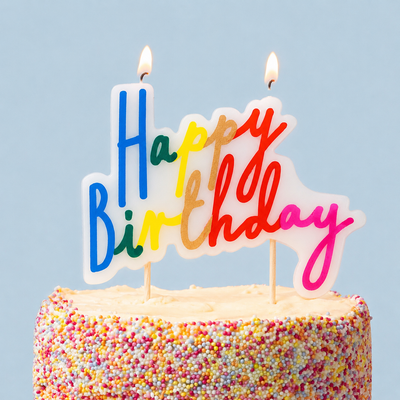 Happy Birthday Candle