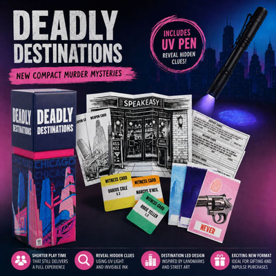 Chicago Murder Mystery Game - Deadly Destinations