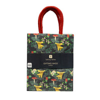 Woodland Forest Mushroom Green Gift Bags - 8 Pack