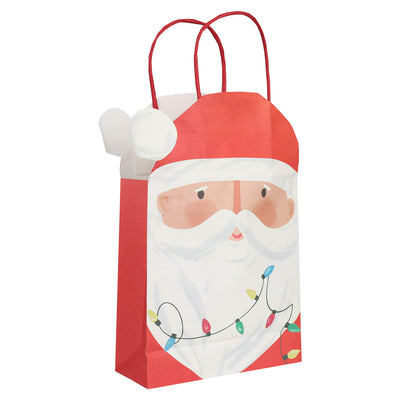 Santa Christmas Gift Bags – 8 Pack