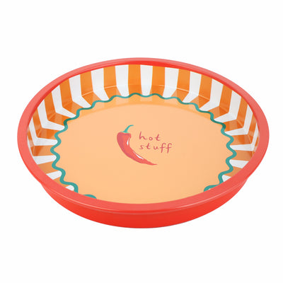 Hot Stuff Chilli Tin Tray - 30cm