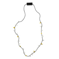 Gold & Silver Light Up Christmas Necklace