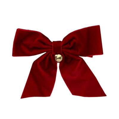 Dog / Cat Velvet Christmas Bow Neck Tie
