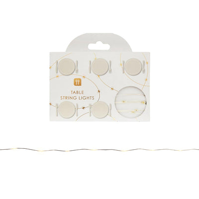 Gold LED String Lights - 3m