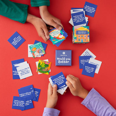 School of Fun Children's Game - Would You Rather Box