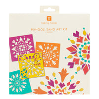 Diwali Rangoli Sand Stencil Kit - 4 Stencils