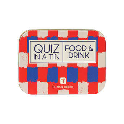 Quiz in a Tin - Food Trivia - 200 Questions