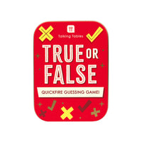 True or False in a Tin