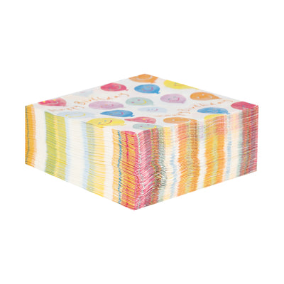 Table Kind Happy Face Paper Napkins - 100 Pack