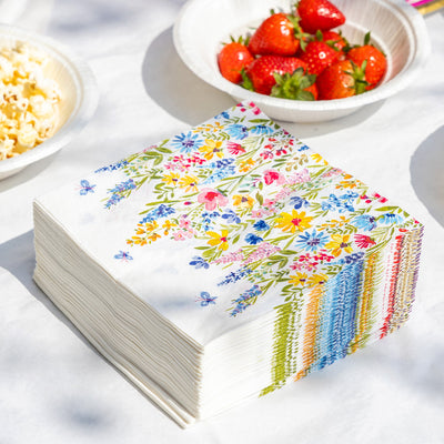 Table Kind Meadow Paper Napkins - 100 Pack