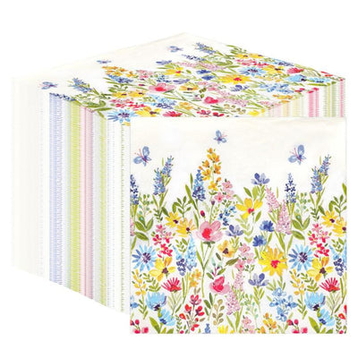 Table Kind Meadow Paper Napkins - 100 Pack