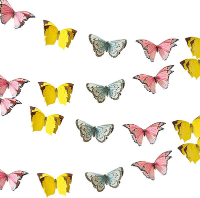 Colourful Butterfly Bunting - 2.5m