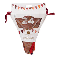 Fill-Your-Own Upcycled Advent Calendar Bunting - 2 x 3m