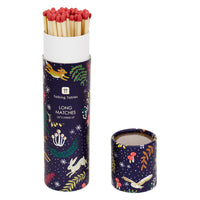 Woodland Flora & Fauna Dark Blue Tube of Matches