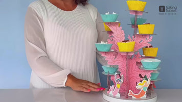 Mermaids and Coral Reef Cake Stand