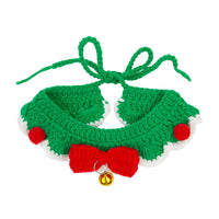 Christmas Crochet Dog Collar