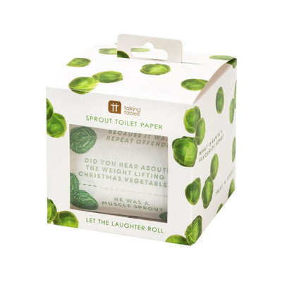 Brussels Sprout Joke Toilet Roll