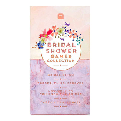 blossom bride bridal shower games collection - Talking Tables