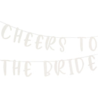 'Cheers to the Bride' Garland - 3m