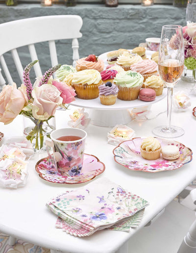 Blossom Girls Cup and Saucer Set | 12 Pack