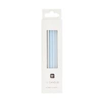 Blue Candles, 16 Pack
