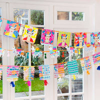 Boho Frida Kahlo Bunting - Talking Tables UK Public