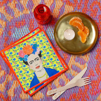 Boho Frida Kahlo Napkins - Talking Tables UK Public