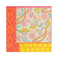 Bright Paisley Paper Napkins - 20 Pack