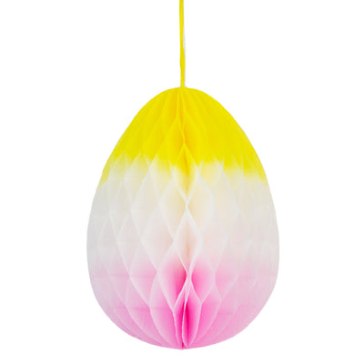 Large Pastel Ombre Honeycomb Egg - 40cm