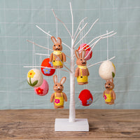 White Wire Tree Decoration - 40cm