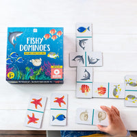 Fishy Picture Dominoes Game