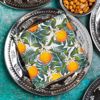 Tropical Palm Orange Napkins
