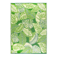 Green Tropical Outdoor Rug