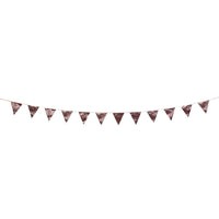 Pink Glitter Bunting - 3m