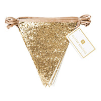 Gold Glitter Bunting - 3m