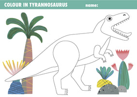 printable party dinosaurs - Talking Tables