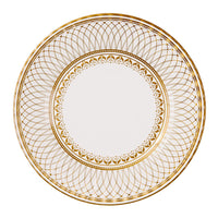 Gold Large Paper Plates - 8 Pack