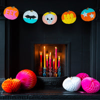 Honeycomb Pumpkin Decorations