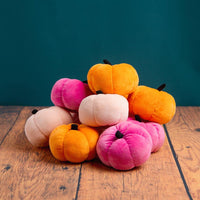 6 Velvet Pumpkin Table Decorations - Talking Tables UK Public